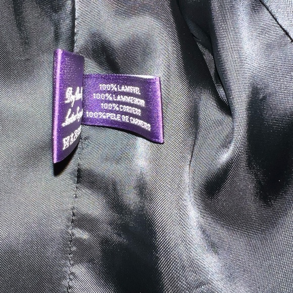 Ralph Lauren Purple Label Men’s Leather Jacket- New Without Tag - Picture 7 of 16